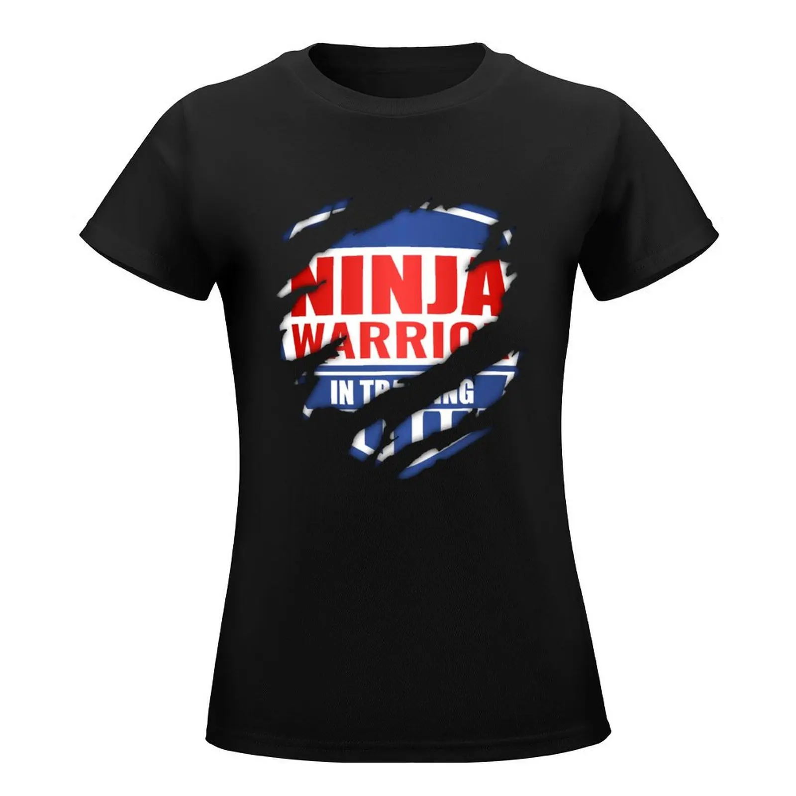 Ninja Warrior In Training T-Shirt plus size tops Short sleeve tee summer top korean fashion t shirt Women