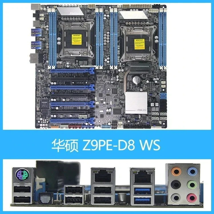 Used For ASUS Z9PE-Z9PR-Z9PA-D12-D8-D16-10G/DUAL/U8-D8/WS/24L main board   (store code: 0692