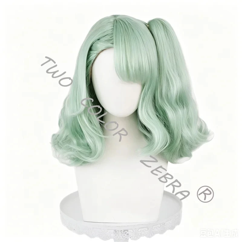 A;3\v,7'd/ZZZ Sunna Cosplay White & Navy Maid Dress Costume Props Set Game Zenless Zone Zero for Halloween Comic Con Pw.3;v'6\b/ view 6