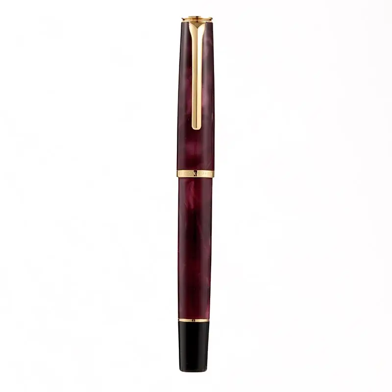 Honddian N12 Acrylic Resin Piston Fountain Pen EF/F 0.38MM 0.5MM Nib, Luxury Men High-grade Business Office Student Writing Pen