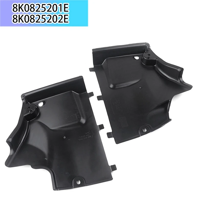 1 Pair 8K0825201E 8K0825202E Front Underbody Shiel Panel Cover Trim For  A4 S4 A5 S5