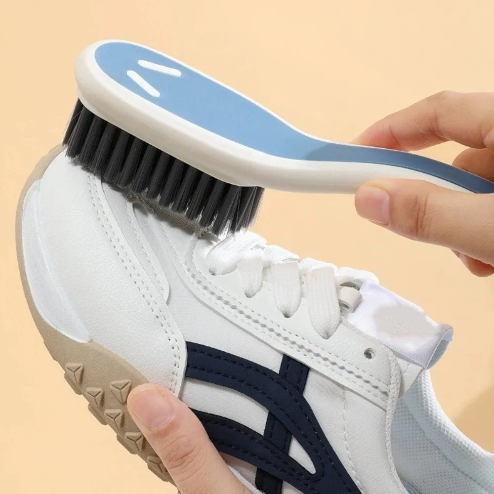 

2PCS/SET Tile Brush Multi-Purpose Cleaning Brush Portable Plastic Laundry Brush Long Handle Kitchen Utensil Brush Carpet