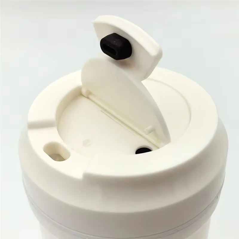 ALIM-Rechargeable USB Electric Protein Shake Bottle Portable Automatic Mixer For Whey Protein 600Ml Capacity