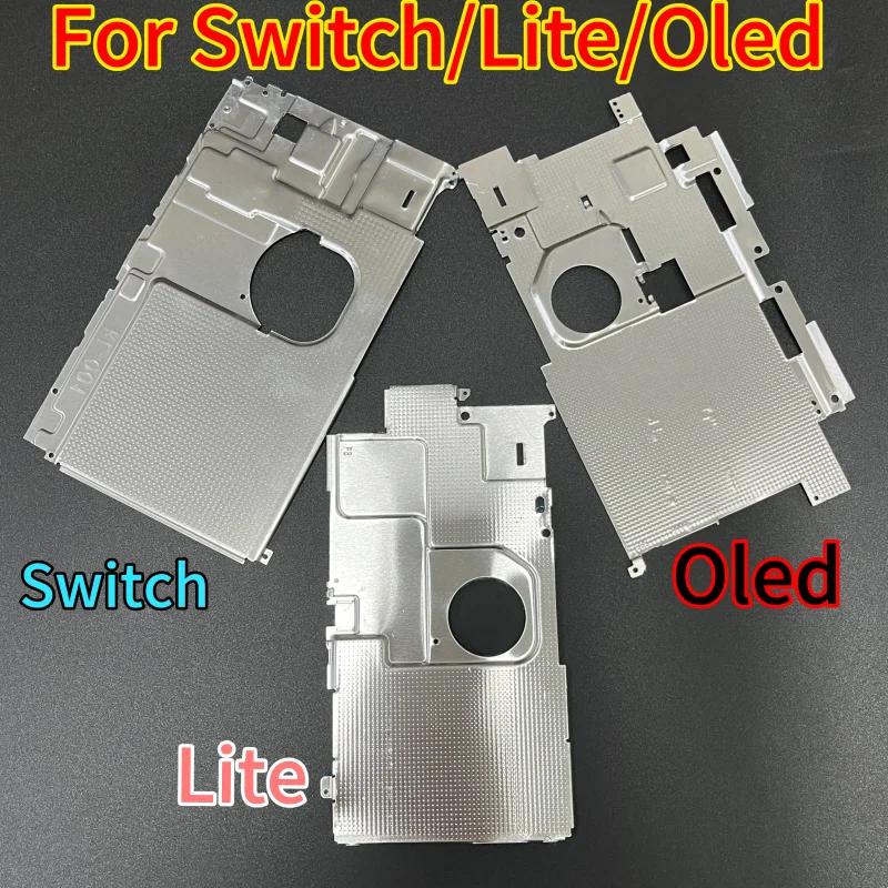 1Piece for Nintendo Switch Aluminum Metal Back Plate Shell for Switch Lite Oled Middle Metal Heat Sink Part