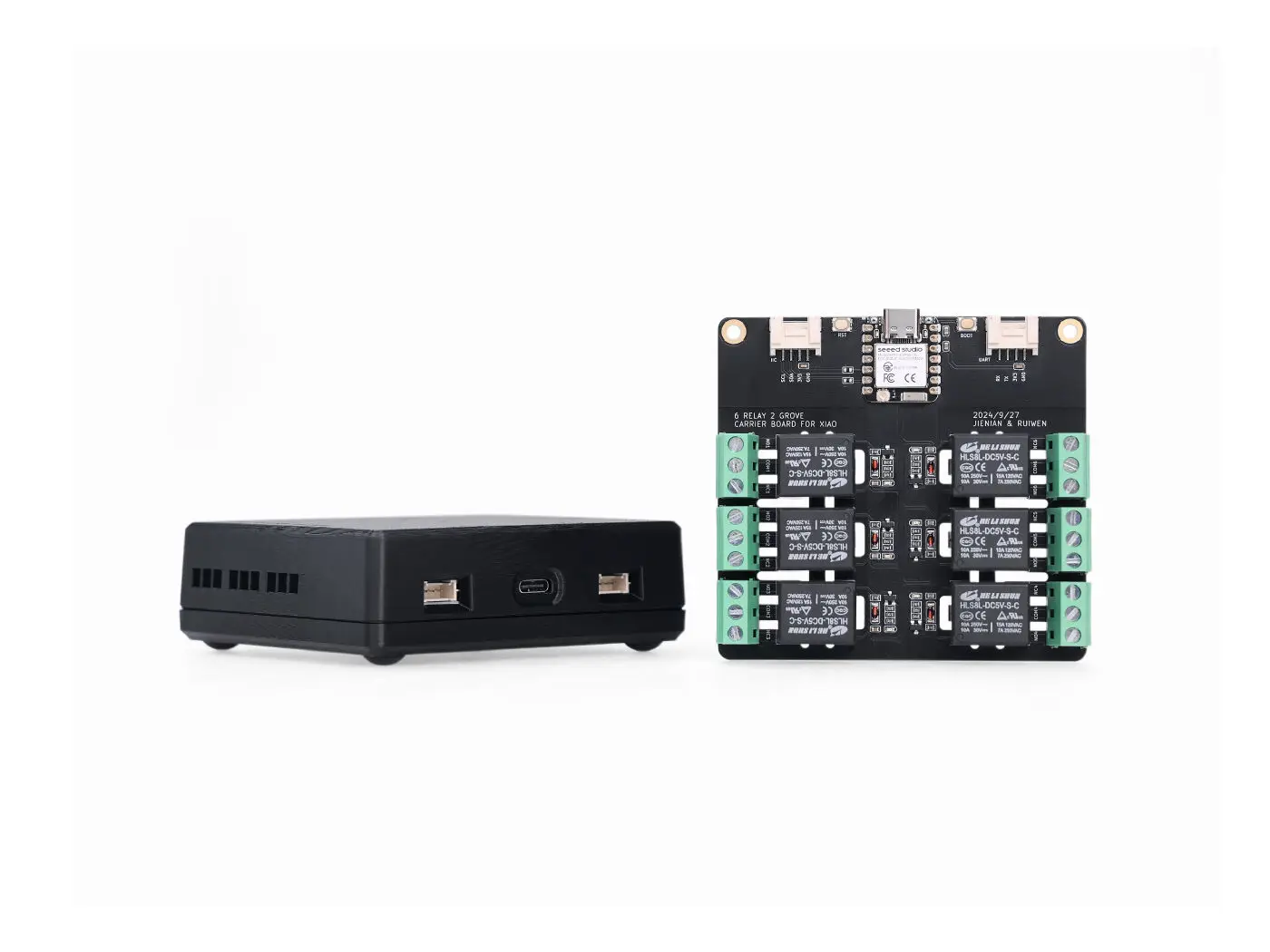 114993588 XIAO 6-Channel Wi-Fi 5V DC Relay Keyboard Breakout Modules