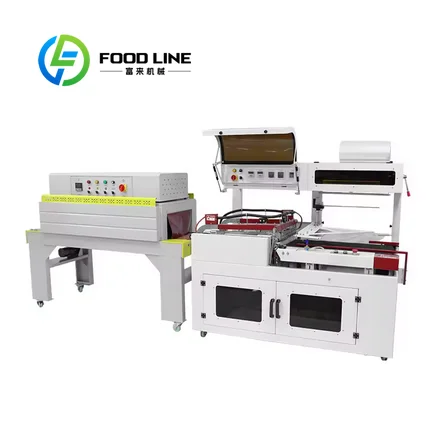 Automatic Sealing Cutting Shrinking Machine for Gift Box Tableware Courier Packaging Various Products High Quality Customize