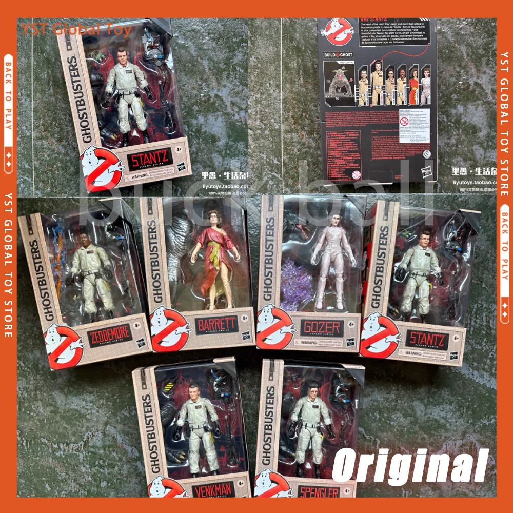 

New Spot Goods Original 6 Inches Hasbro Ghostbusters Action Figure Stantz Venkman Felhunter Accessory Anime Figures Toys Gifts