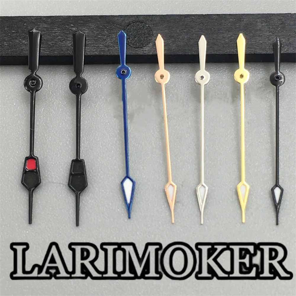 LARIMOKER Black Silver Gold Blue Rose Gold Watch Hands Green Luminous Hands fit NH35 PT5000 Movement