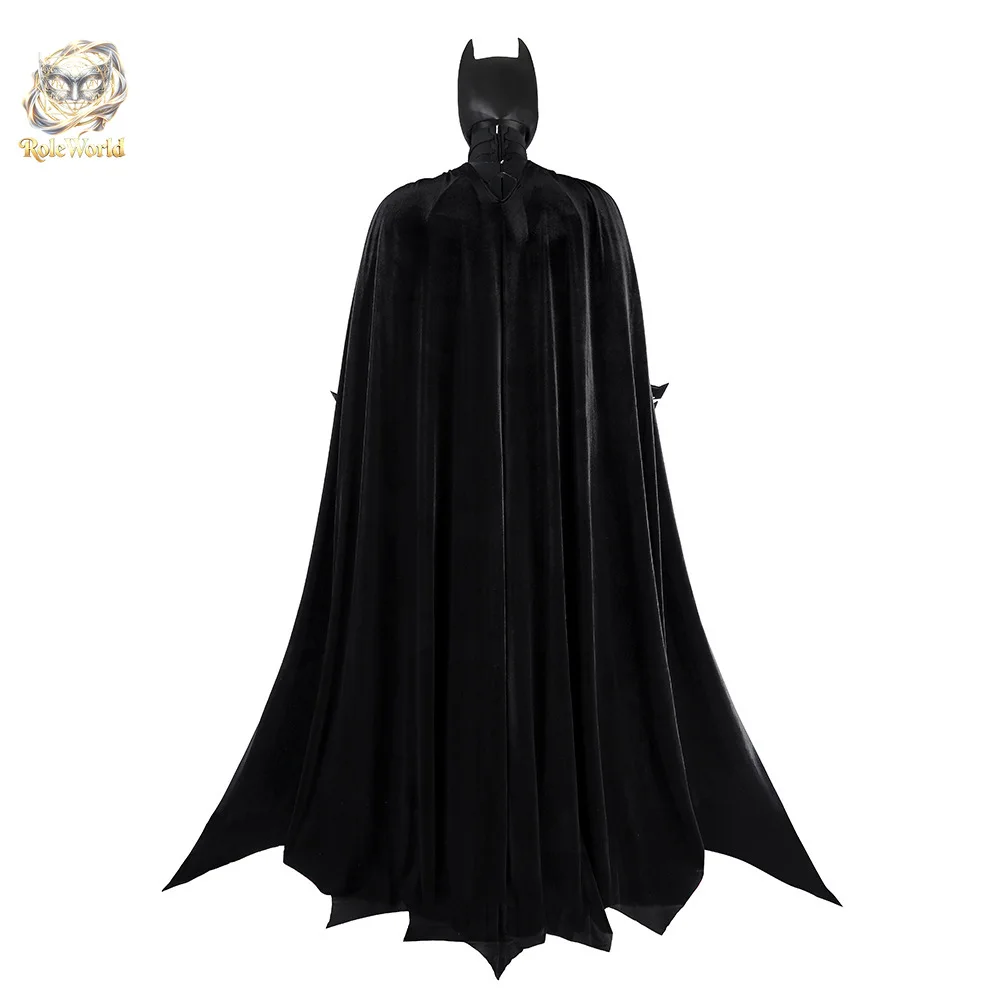 High Quality Bruce Wayne Full Cosplay Costume Men Superhero Suit For Halloween Party Comic Con - view 5