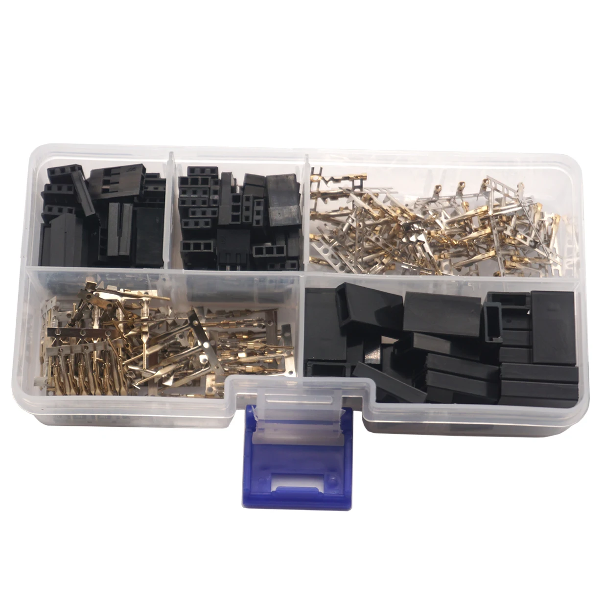 30Sets RC Servo Plug Male Female Connector Crimp Pin Kit,Compatible with Futaba JR Hitec Spektrum