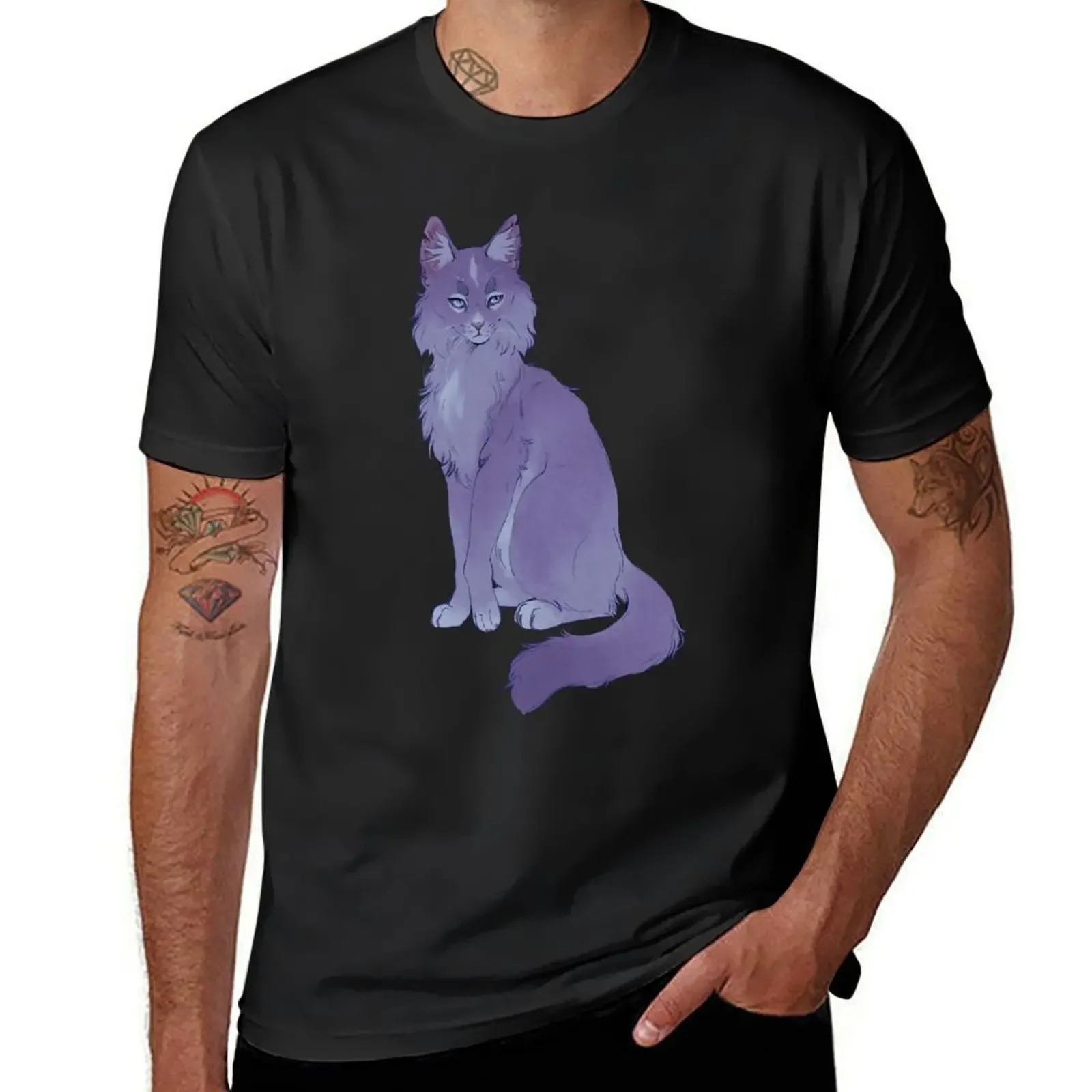 Bluestar T-Shirt anime stuff essential t shirt designer shirts Short sleeve tee men