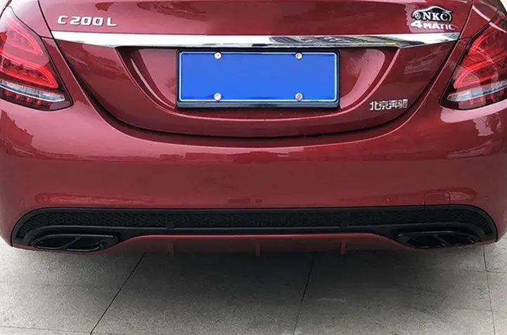 

Крышка выхлопной трубы, накладка глушителя выхлопной трубы для Mercedes Benz A B C E Class GLC GLE GLS W205 W212 W213 X253 C292 W166 W176 177 W246