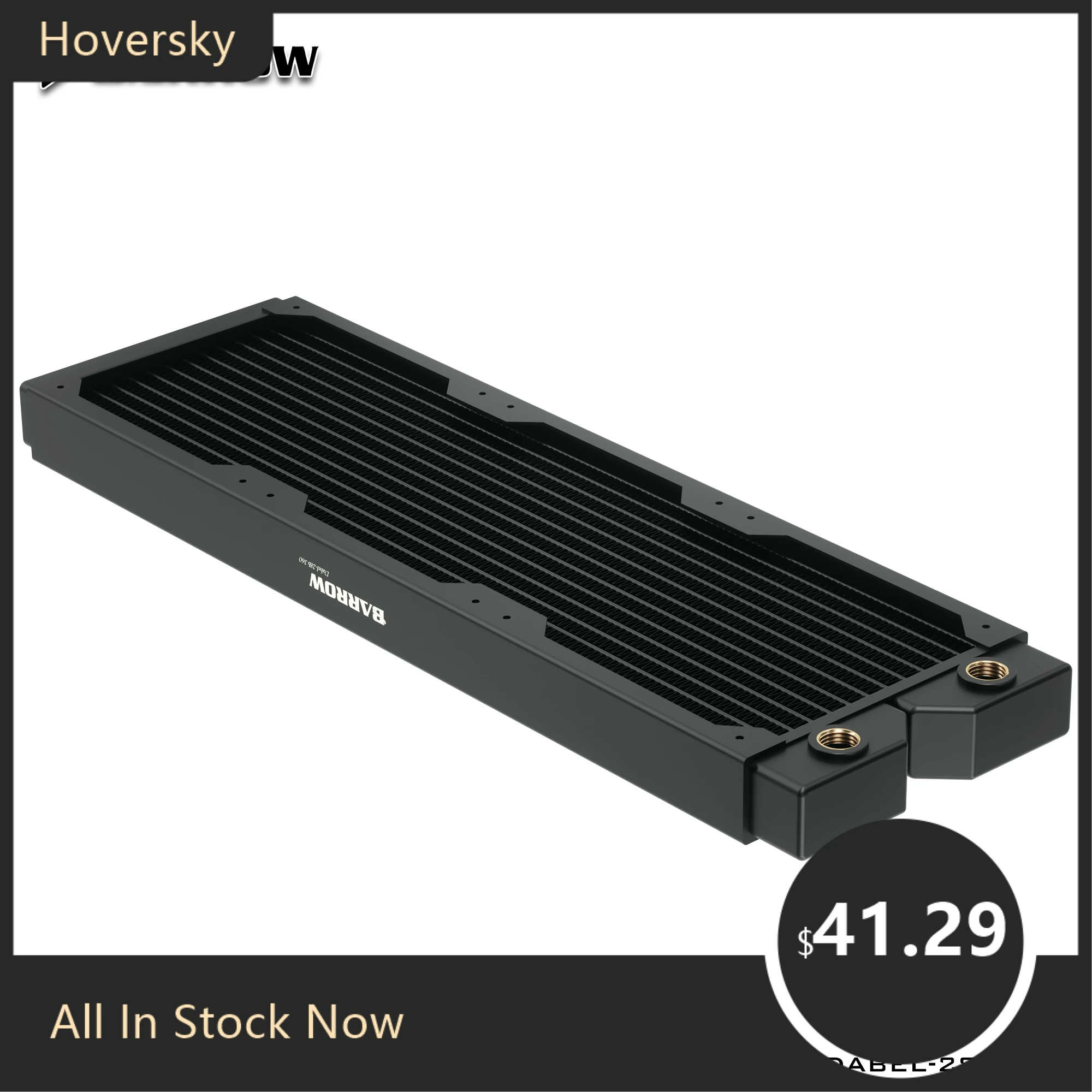 

Barrow Dabel-28b 360 мм 3x12 см Медный радиатор теплообменник водяное охлаждение