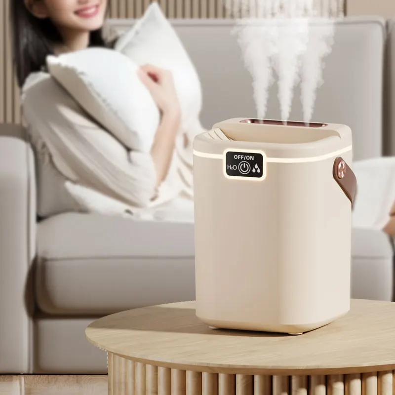 TINSOL 2L Large-Capacity Humidifier with Triple Nozzles and Night Light, Type-C Port, Air Purifier for Bedrooms and Living Rooms image 3