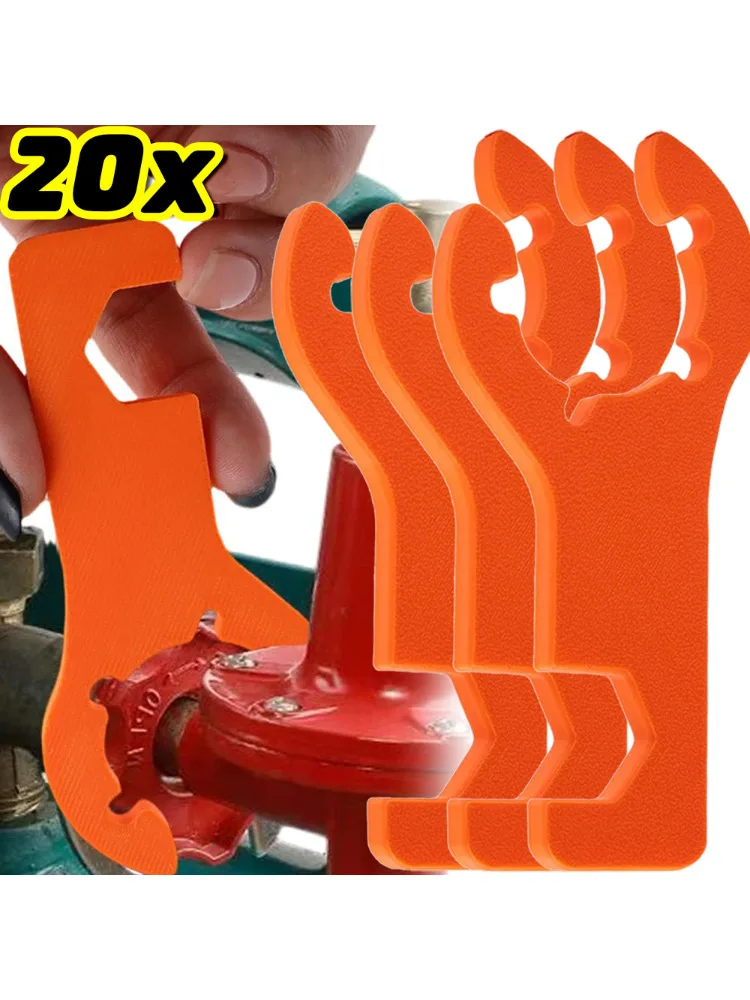 Clé de cylindre de véhicule 2 en 1, clé de bouteille de gaz à double tête, Valve de réduction de pression, accessoires de gril professionnels, vente en gros