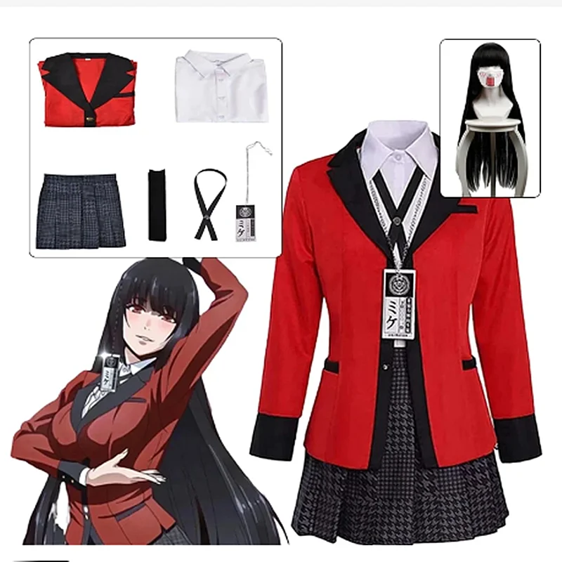 Cosplay Costume Girl Pleated S - đánh giá và giá Anime Cosplay Kakegurui