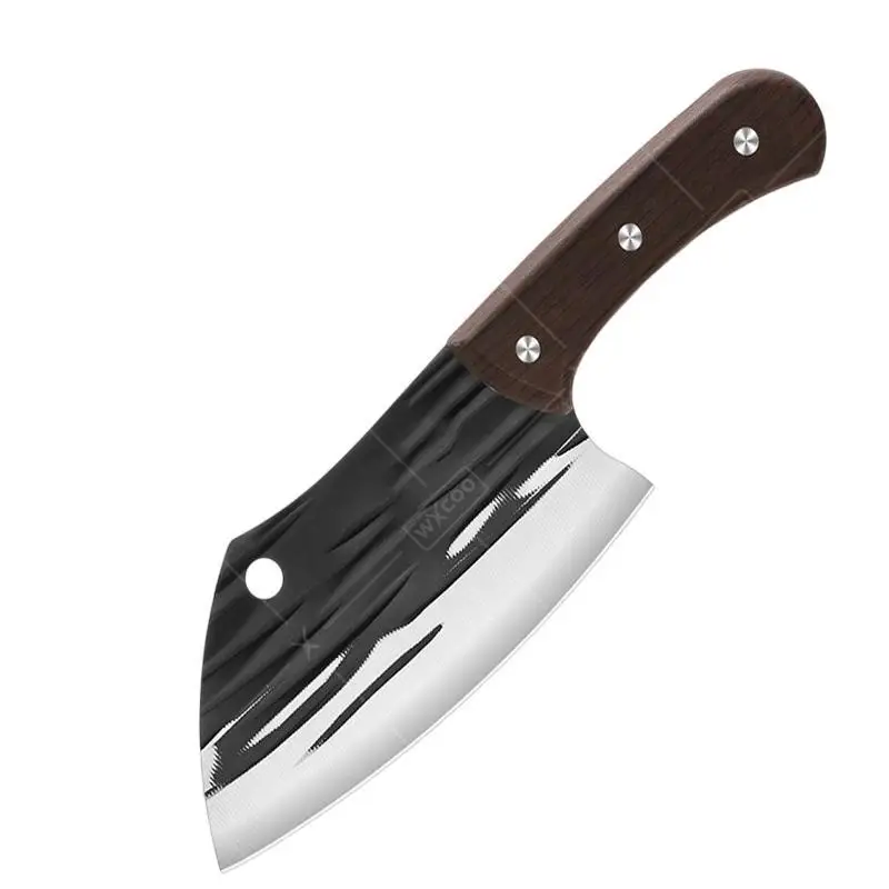 WXCOO Durable Stainless Steel Kitchen Knife Hand Forged Professional Butcher Knife Household Fush Cutter Fruit C hef Knife