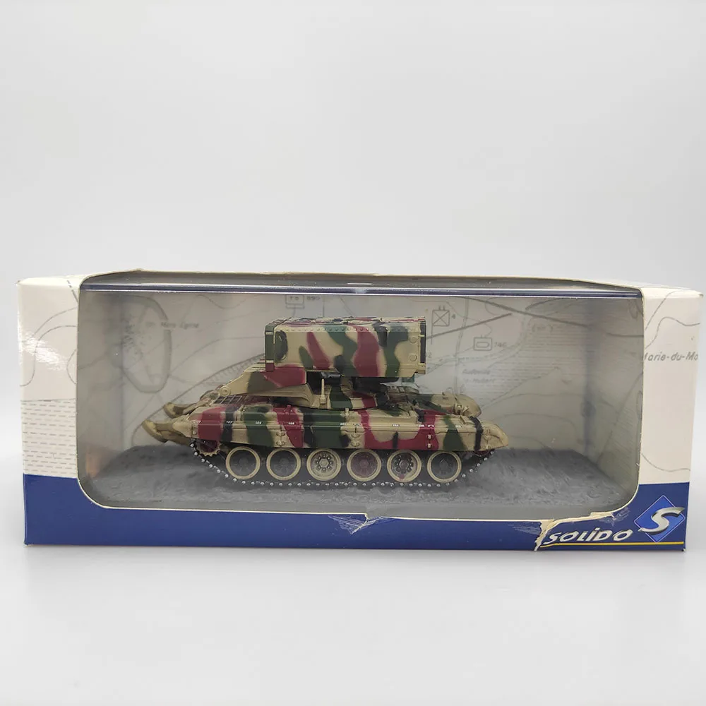 دييكاست سوليدو 1:72 مقياس TOS-1 ضوء درع قاذفة الصواريخ خزان سبيكة نموذج تحصيل لعبة هدية تذكارية العرض