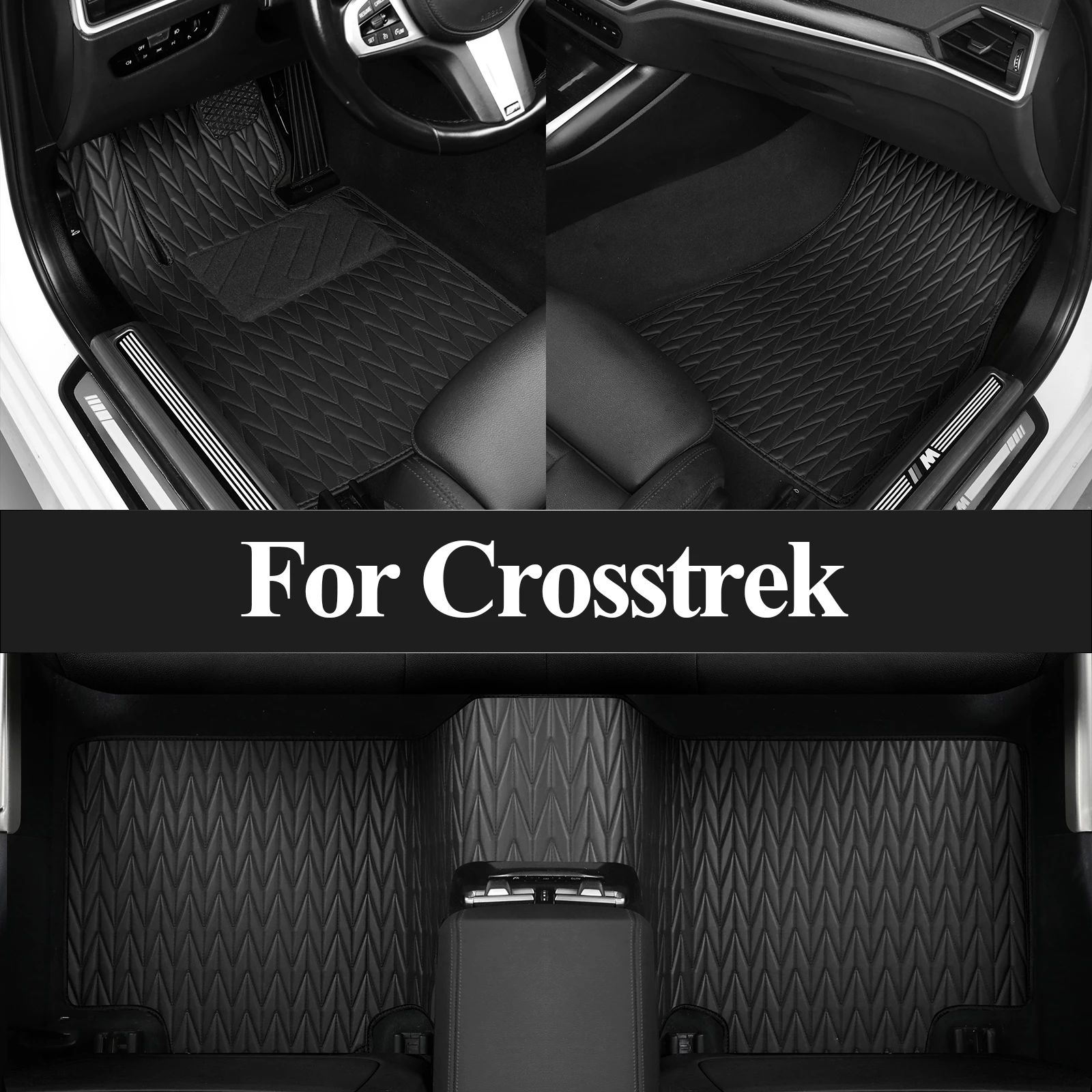 Custom mar floor mat For Subaru Crosstrek 2024 Waterproof Pad Car Mats floor Covers Car Accessories