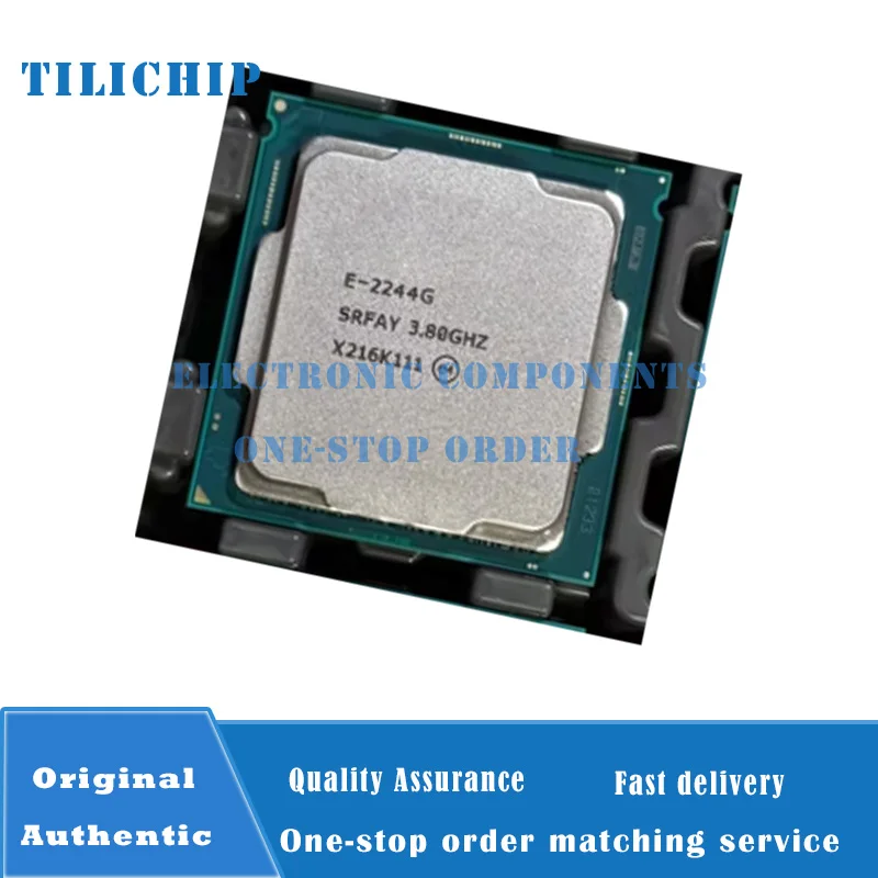 

E-2244G 3.80GHz 8MB 71W 4 Cores 8 Threads CPU Processor