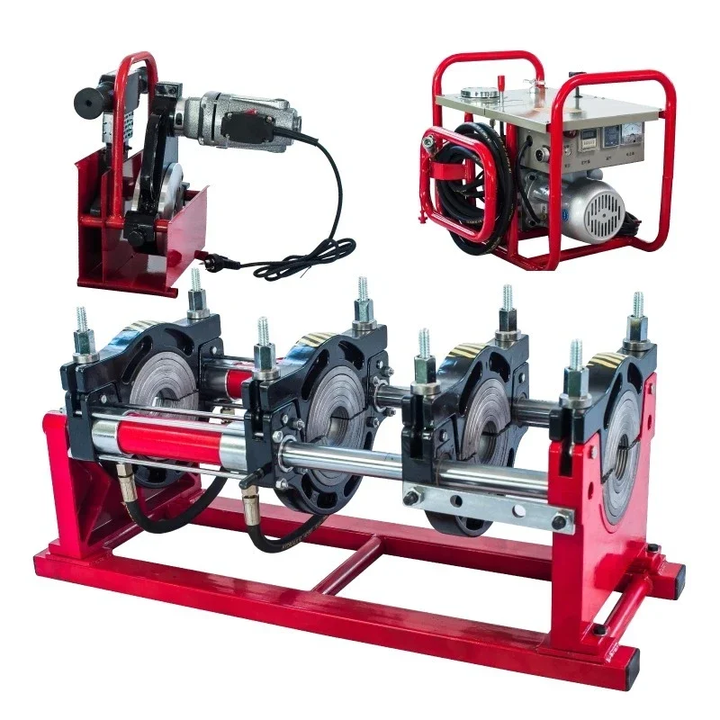 

200TYPE Гидравлический аппарат для стыковой сварки Pe Аппарат для сварки труб Машина для горячего расплава Сварной аппарат для стыковой сварки труб