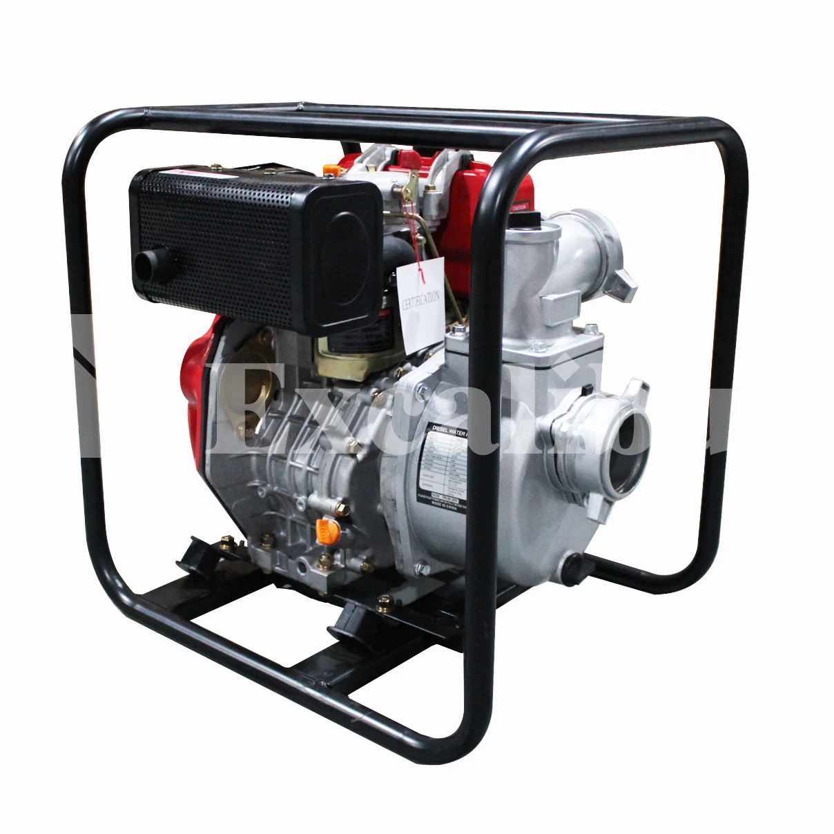 OEM Manufacture Agricultural irrigation Kipor type diesel water pump fitted with 50mm joints