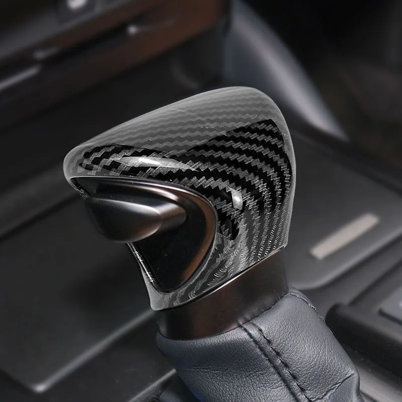 

Carbon Fiber ABS Car Gear Shift Knob Cover Protector Parts Trim For LEXUS ES UX LX Interior Accessories Auto