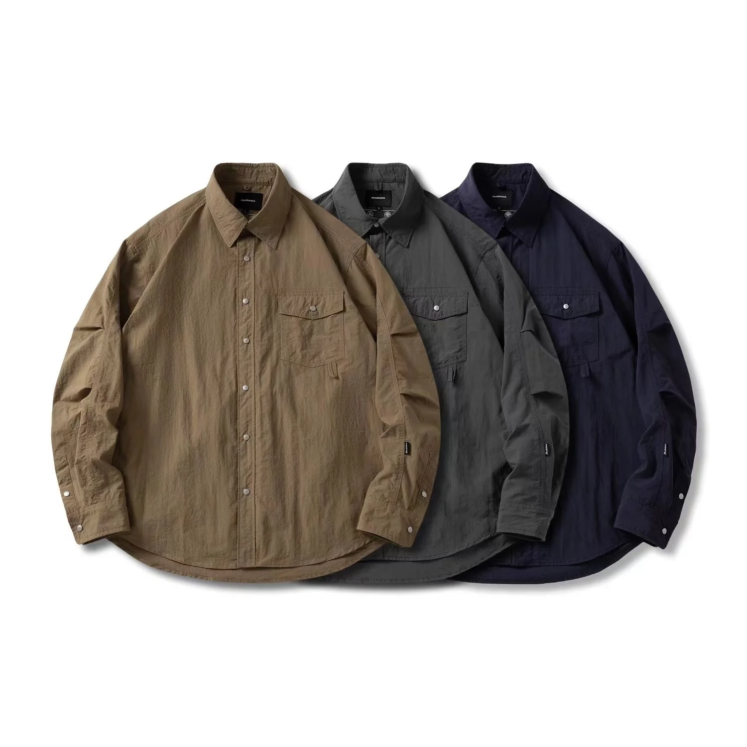 

Loose Fit Outdoor Kapital Vintage Function irt Jaet Casual Collar Men's Casual Loose Fit Outdoor irt Vintage Sle