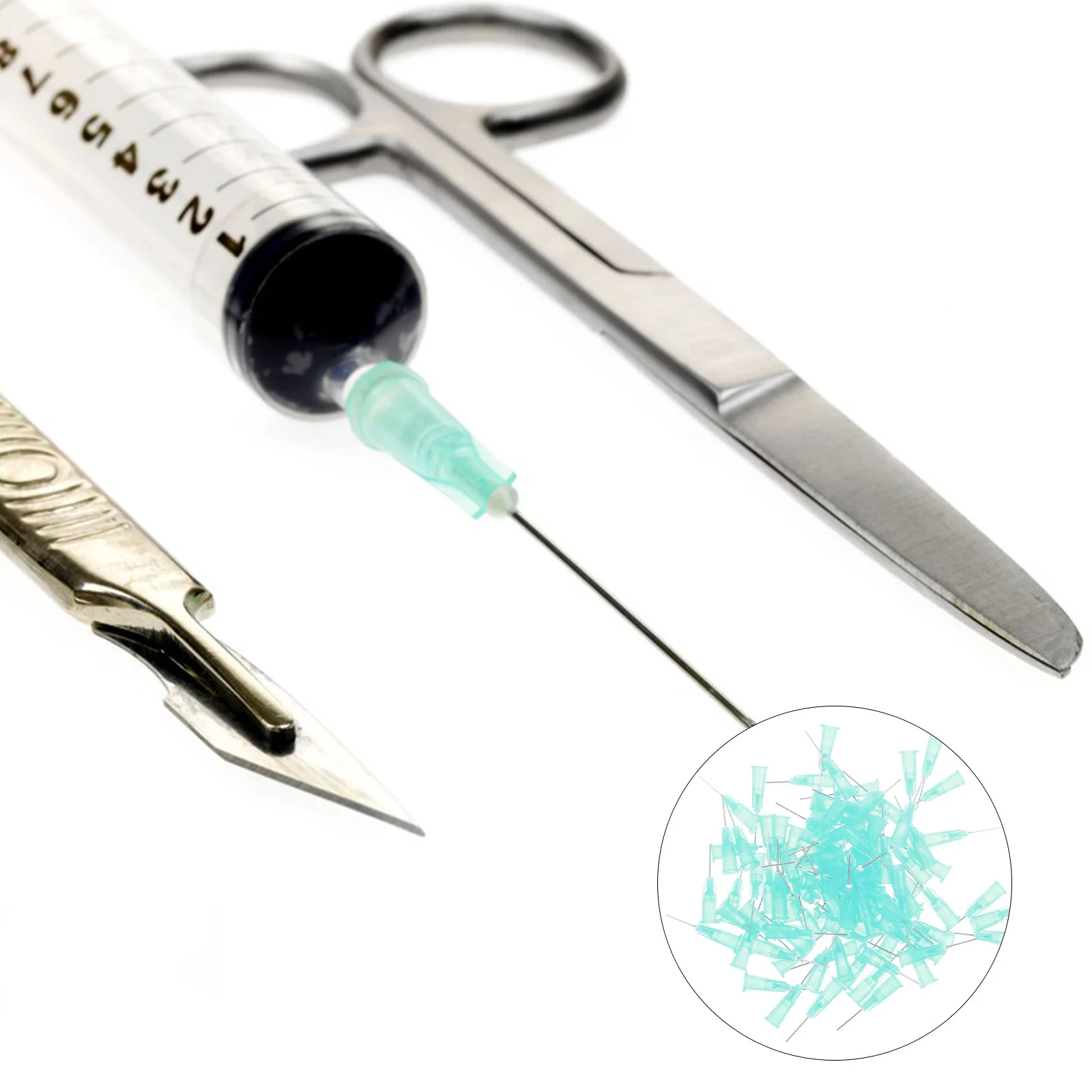 

100pcs Dispenser Needle Tips Reusable Glue Dispensing Needles Portable Applicator Industrial Dispensing Needles For Epoxy Resin