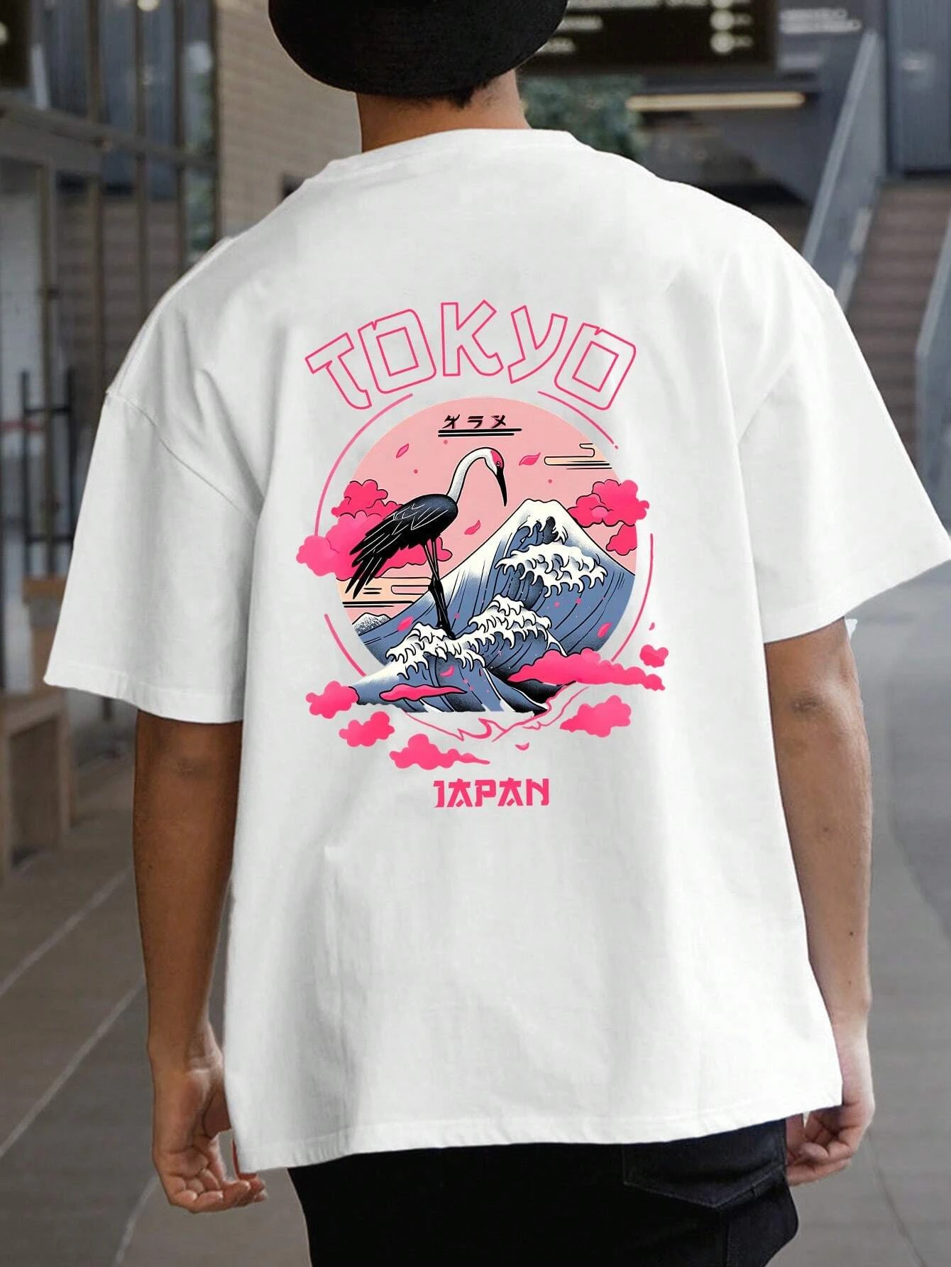 Tokyo Men Cotton T-shirt Luxury Brand Fashion Big Size Top Casual Short Sleeve Streetwear Classic Print New Arrival Tee S-4XL image 3
