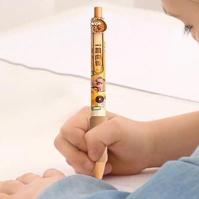 Kawaiis เครื่องเขียนความงามเครื่องเขียนอุปกรณ์โรงเรียนโรงเรียนที่มีประโยชน์วาดดินสออัตโนมัติน่ารัก Capybara ดินสอ