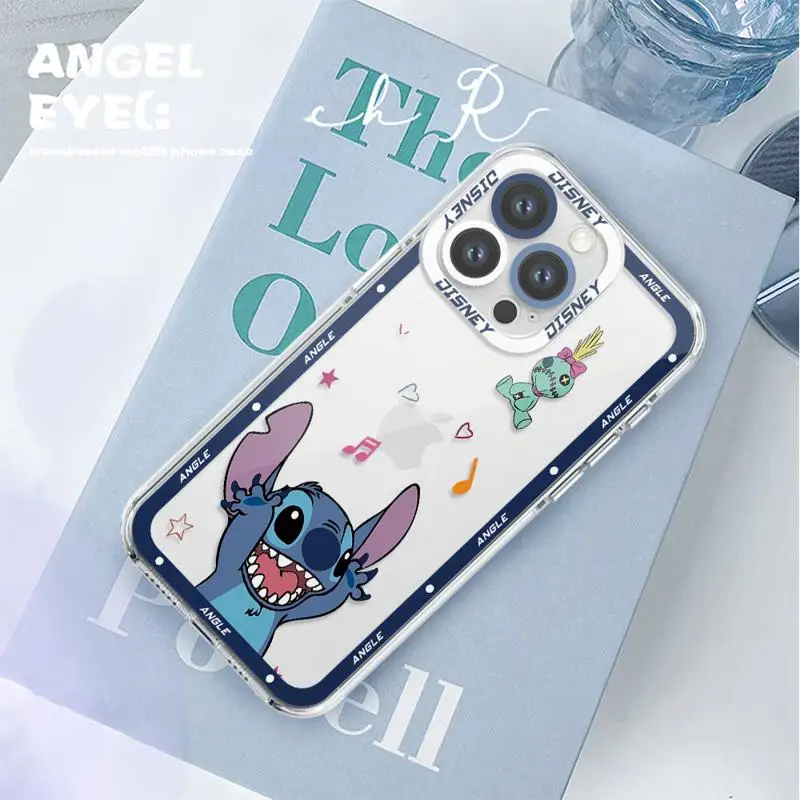 Disney Mickey Minnie Stitch Phone Case for Motolora Moto Edge 40 5G G32 G72 G73 G71 G52 G22 Soft Cover