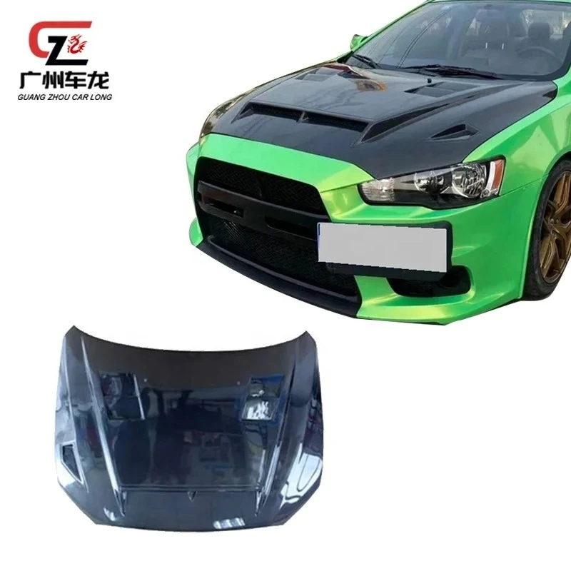 

Автомобильный капот из углеродного волокна с фабрики для капота автомобиля Mitsubishi Lancer