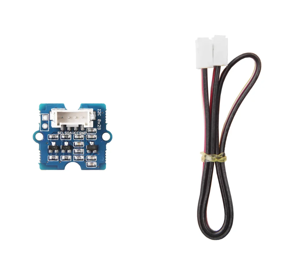 Grove Laser ToF Distance Sensor VL53L0X - 2m Range, 1mm Resolution, Eye-Safe, for Obstacle Avoidance & Gesture Recognition