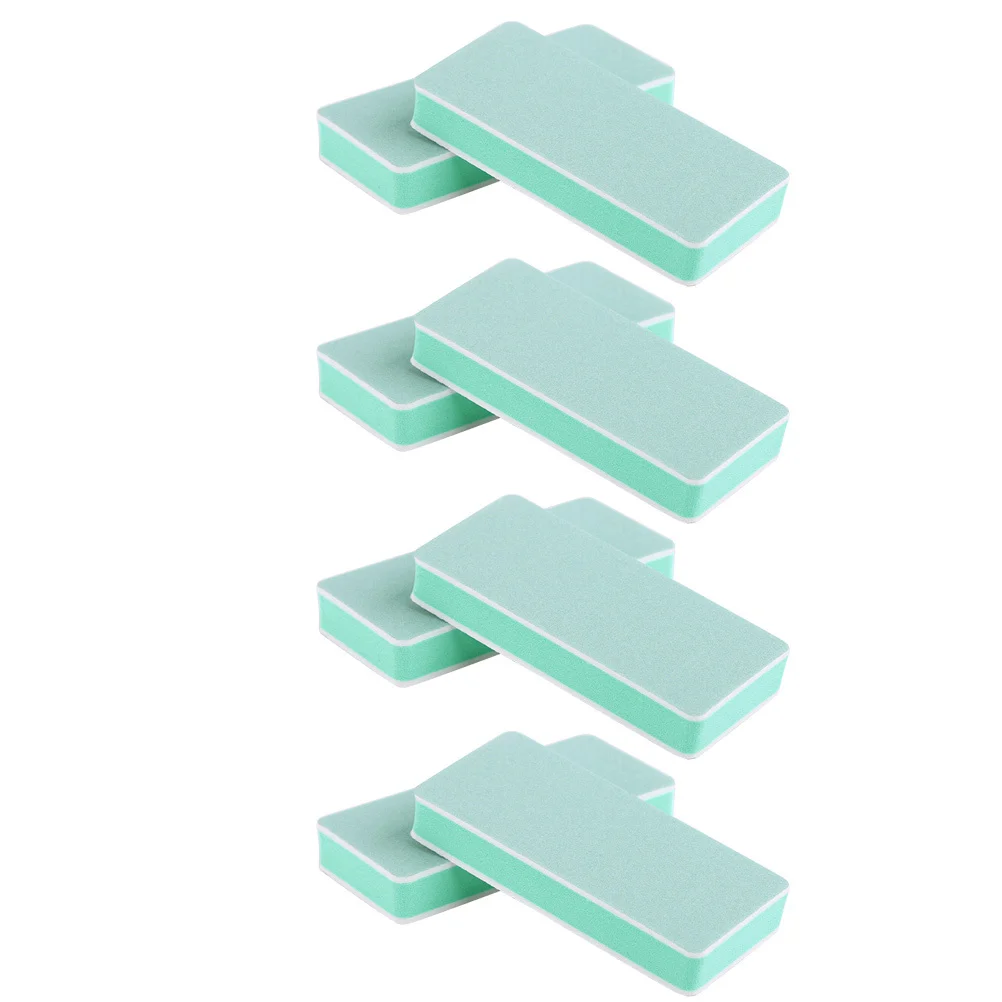 8 個ネイル研磨ブロック両面研磨プレートマニキュアペディキュアネイルアート研削ツールアクセサリー
