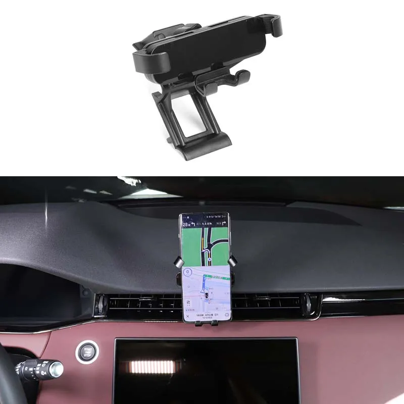 

For Land Rover Range Rover Evoque 2019-2026 Car Mobile Phone Holder Air Vent Mount Gravity Bracket GPS Stand Accessories