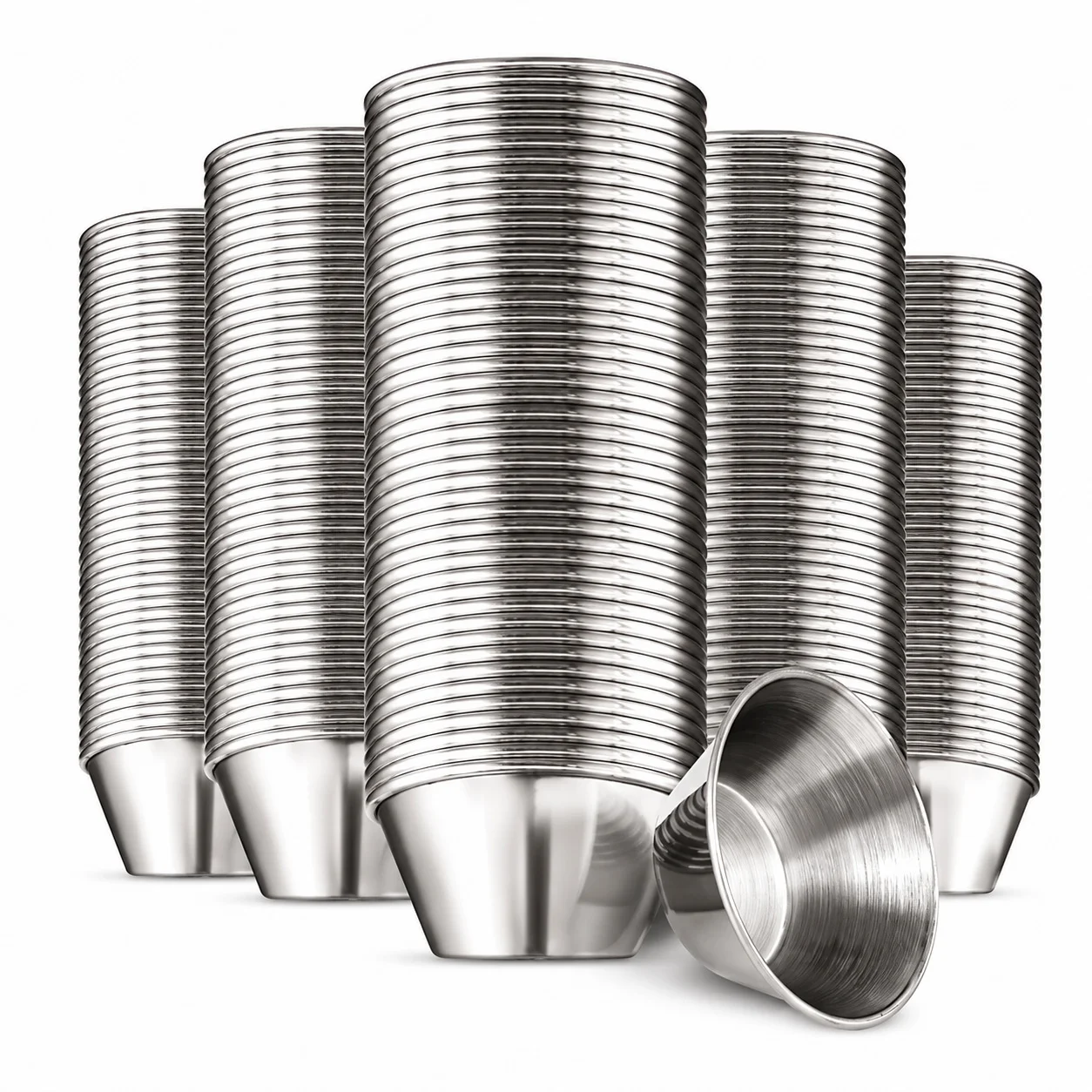 Sauce Dipping Cup - Mini coupelles à sauce rondes en