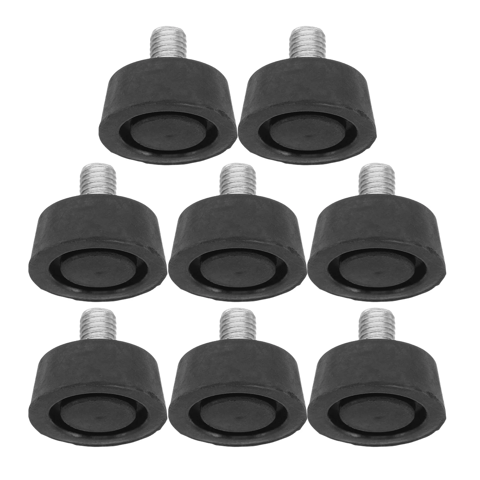 

8Pcs Adjustable Screw Furniture Feet Shock Absorbing Pads Anti Vibration Damping Floor Protectors for Washing Machine Machinery
