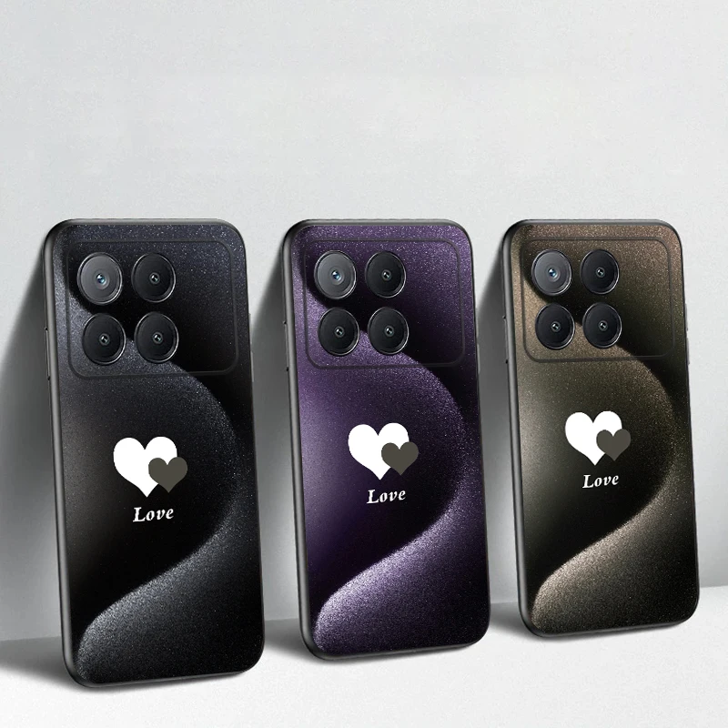 

Gradient white heart For Xiaomi Poco X7 M7 Pro 5G M5 X4Pro M4 6 4G C65 75 F6 F5 X6 5 7 X5 F7 Ultra M5S 4Pro 5G soft phone case