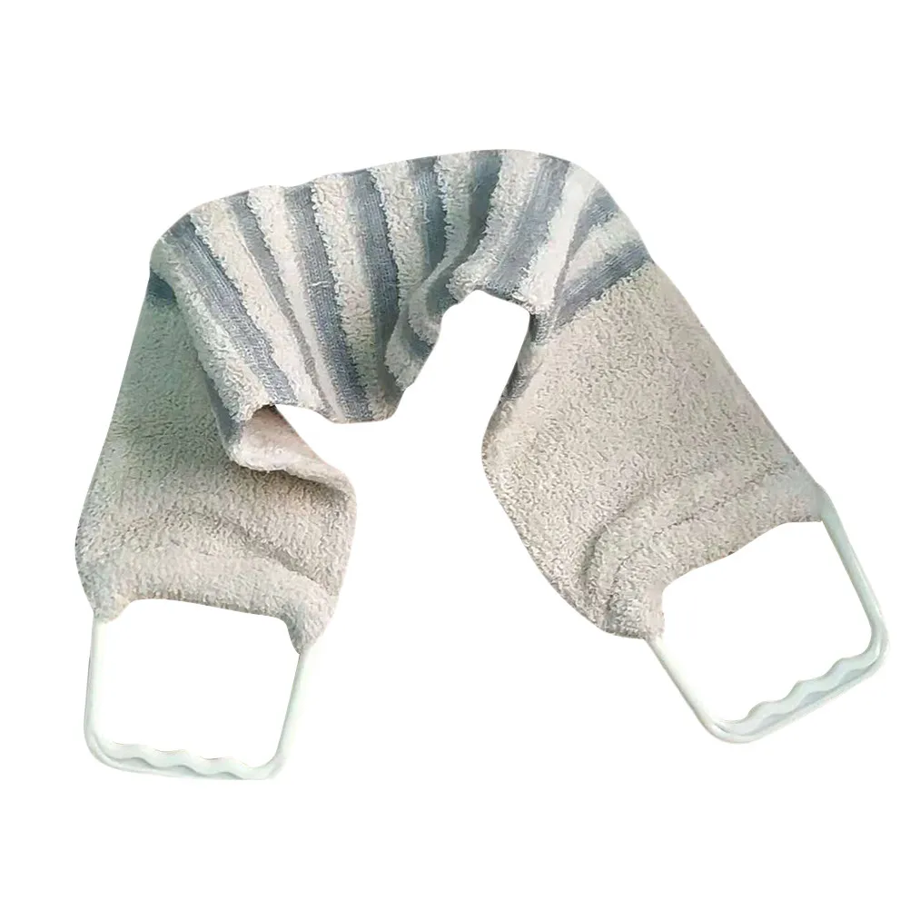 2Pcs Body Scrub Glove Set Double Sided Exfoliating Towel Spa Bath Tool for Deep Cleansing Dead Skin Removal Gentle on Skin