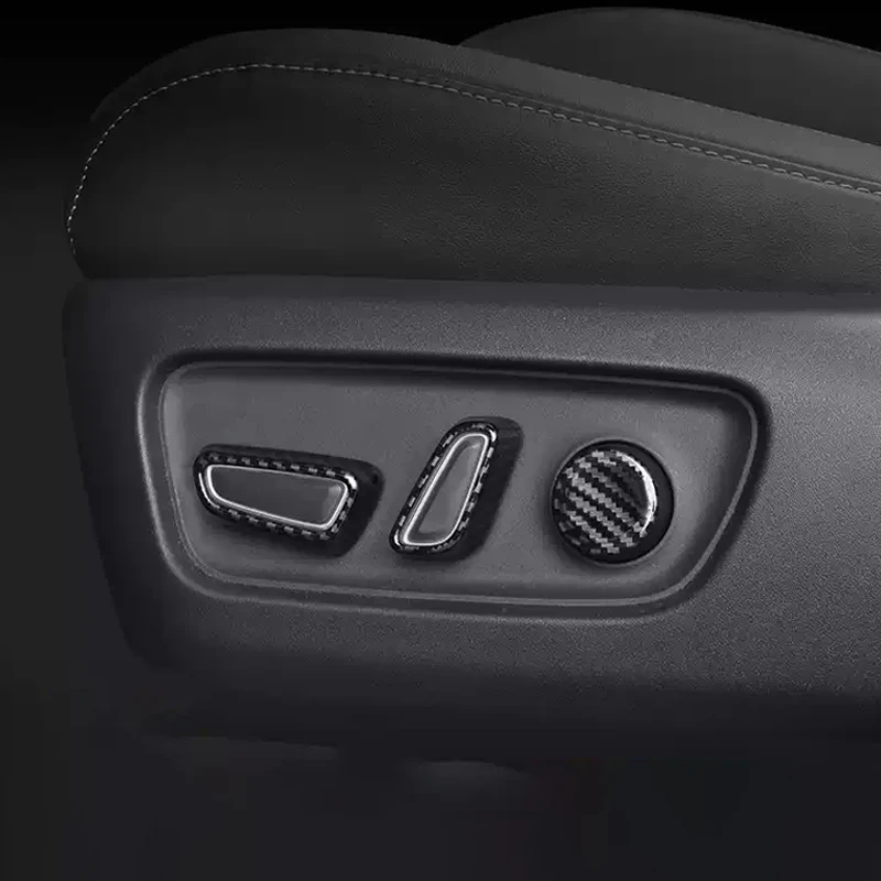 

ABS Car Seat Adjust Switch Button Cover Frame Anti-Scratch Patches Trim For Toyota 9th Camry 2024 2025 Interior Accessories