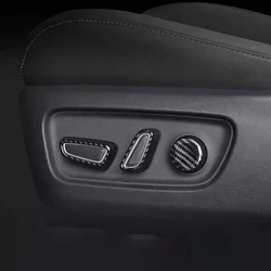 ABS Car Seat Adjust Switch Button Cover Frame Anti-Scratch Patches Trim For Toyota 9th Camry 2024 2025 Interior Accessories