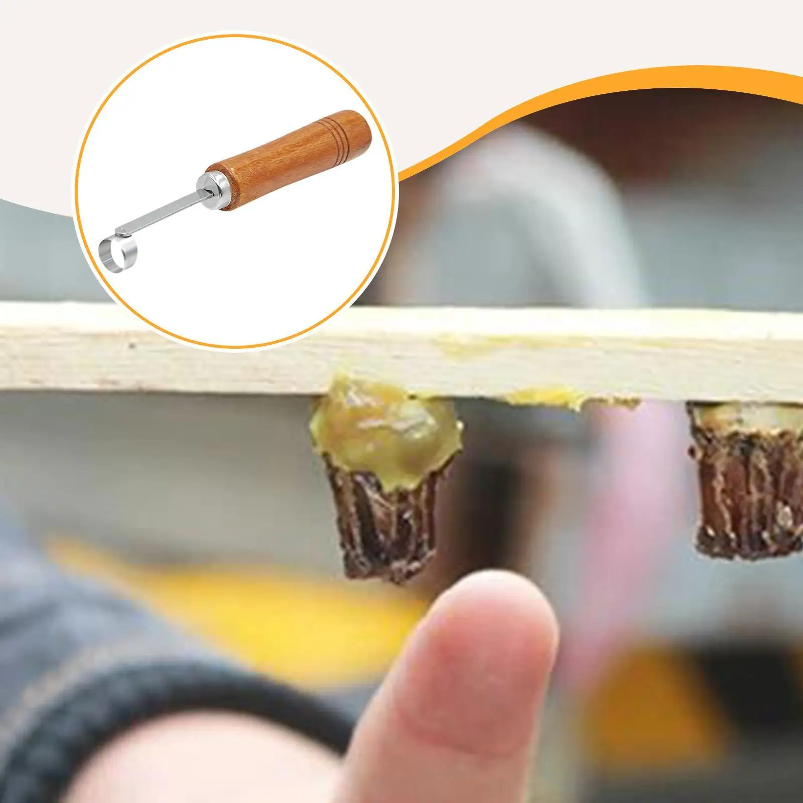 Honey Uncapping Knife Scraper Multipurpose Spleen Cutting Knife Accessories