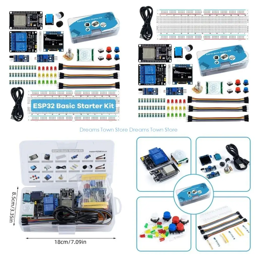 

HX6A Изучите возможности ESP32, полный стартовый комплект платы для разработки Wi-Fi, позволяющий раскрыть творческий потенциал
