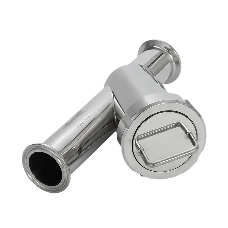 

Quick-loading Sanitary Filter Clamp Tee