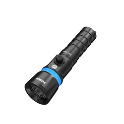 XTAR DH1 1600 torcia LED Dive Torch High Lumen torcia per pesca subacquea interruttore singolo Cave Camping Search faretto portatile