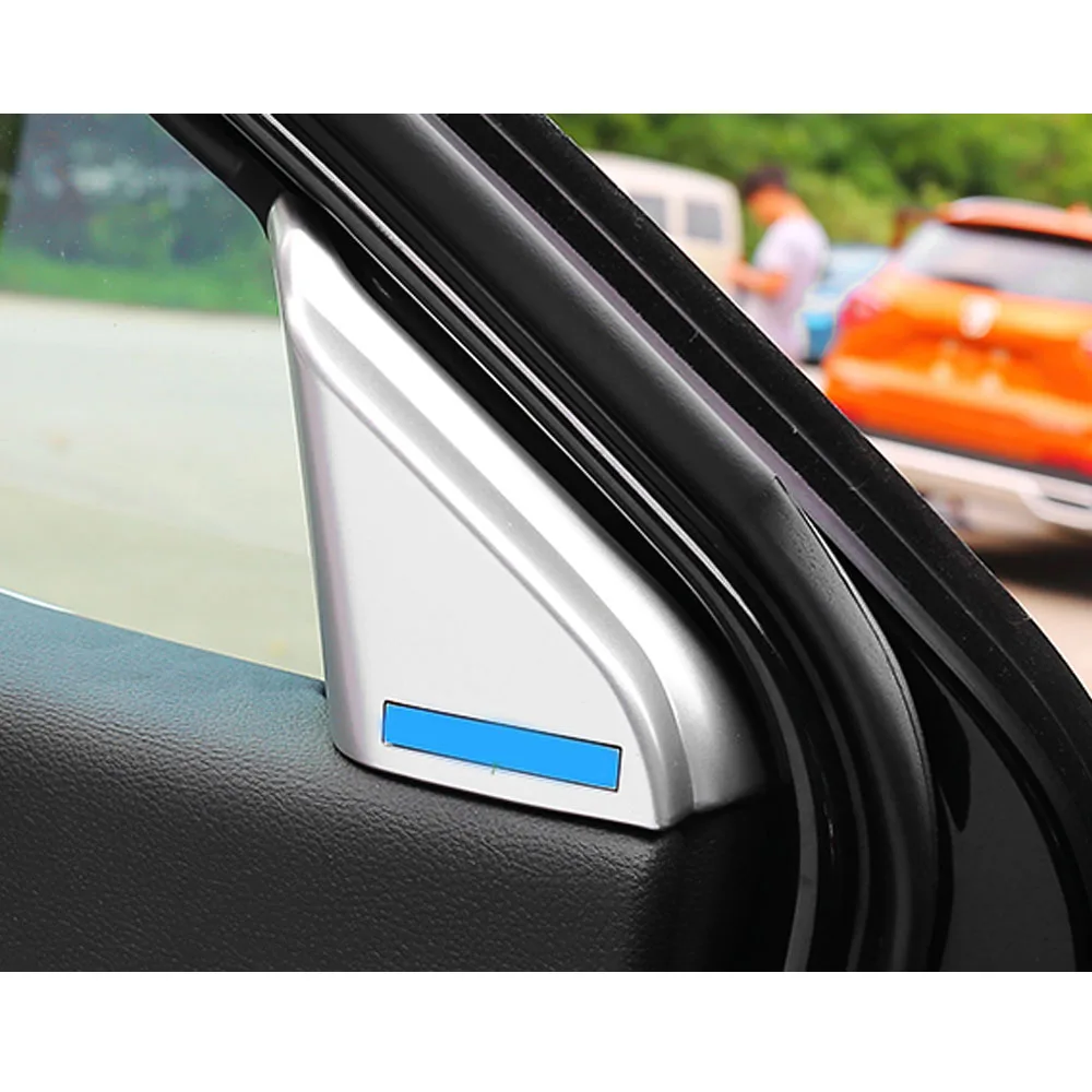 For Jeep Compass 2017 2018 2019 2020 2021 2022 Body A Column Audio Speak Window Windshield Side Triangle Stick Lamp Trim Frame