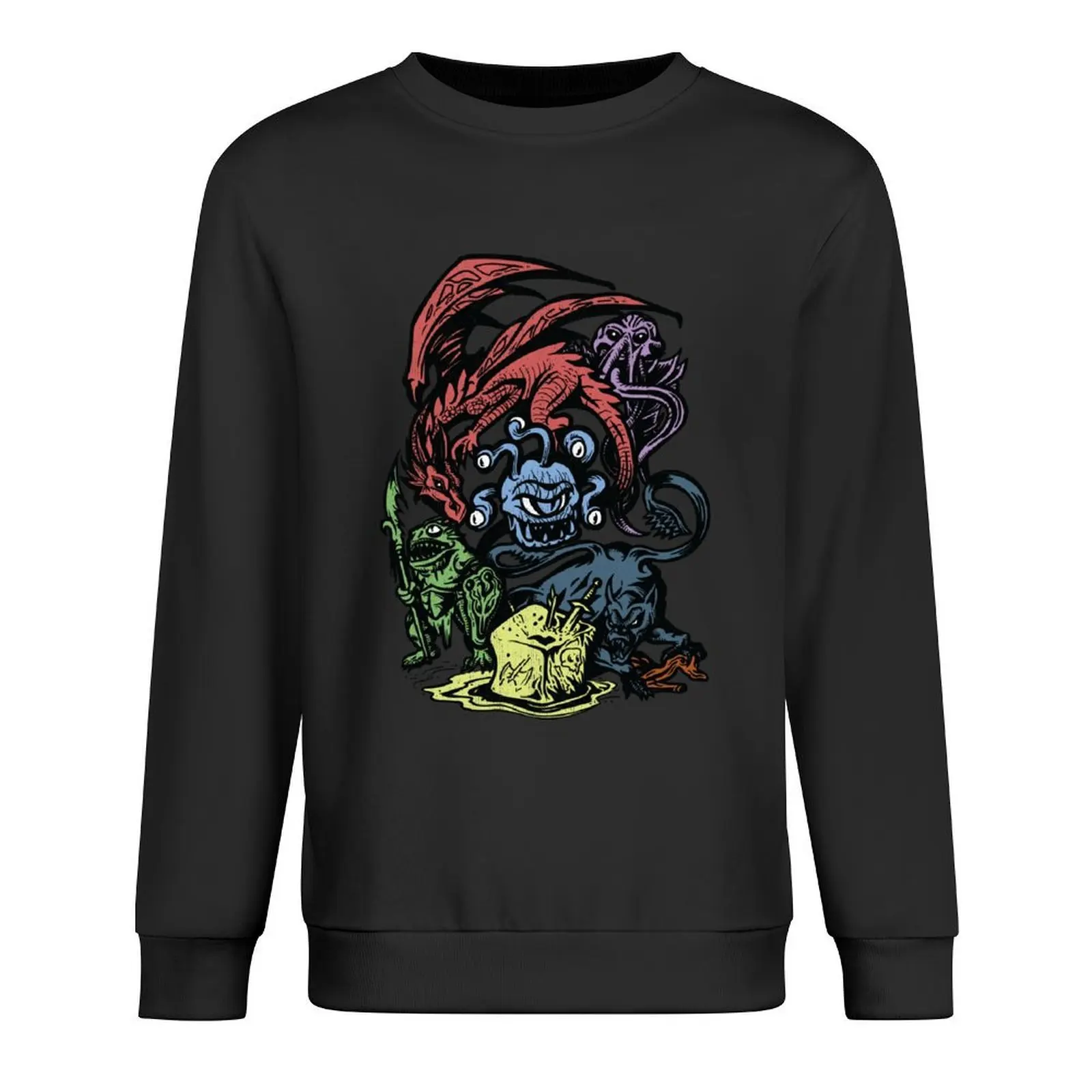 

Fantasy Creatures - (light) Pullover anime clothing men's clothing clothes for men sweatshirts men