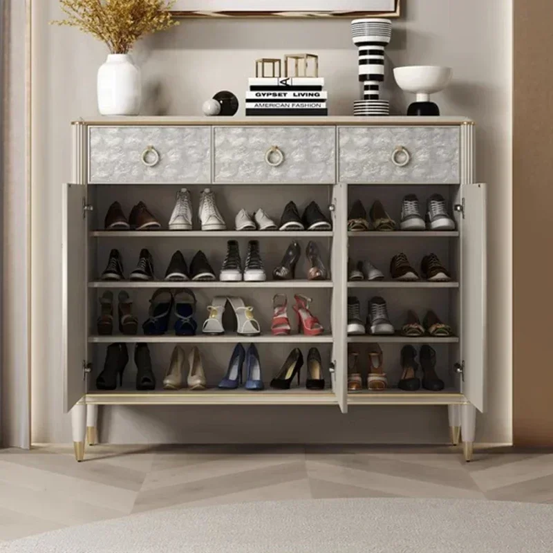 

Space Saving Shoe Cabinet Entrance Luxury Storage Organizer Shoe Cabinet Designer Stand Schuhschrank Furniture Living Room