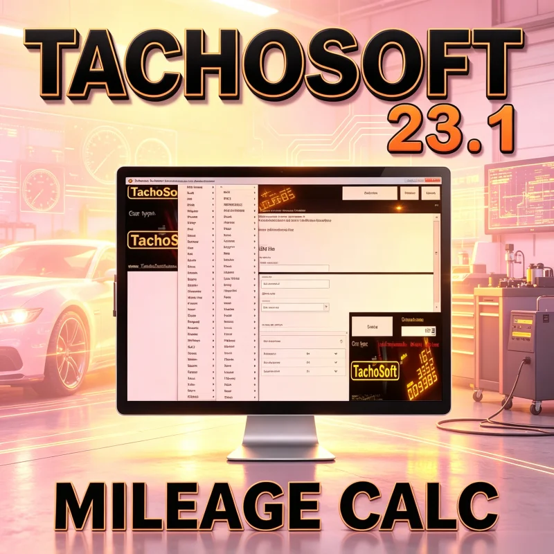 TachoSoft TachoSoft Mileage Calculator 2026 Latest Version Digital Odometer Counter Calculation Software with License for Vehicle Mileage - Aliexpress Deal